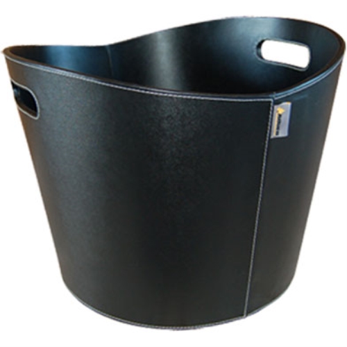 Proline - Black Fire Basket - Ø 39x31cm Faux Leather 