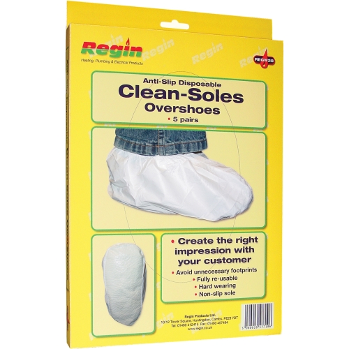 Clean Soles Anti-Slip Overshoes (5prs) 