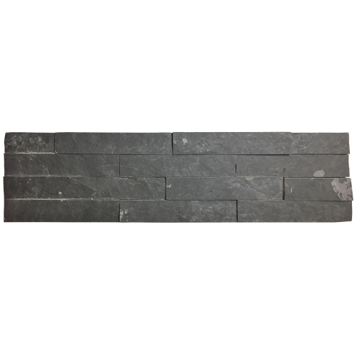 Single Tile - BlackGrey Slate size 60x15cm 10-20mm 