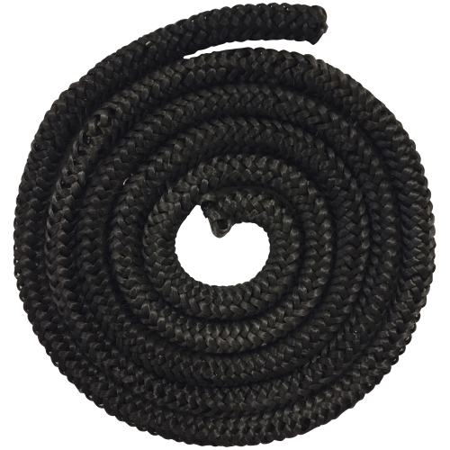 Soft Ceramic Fire Rope 10mm BLACK - 25m Drum 